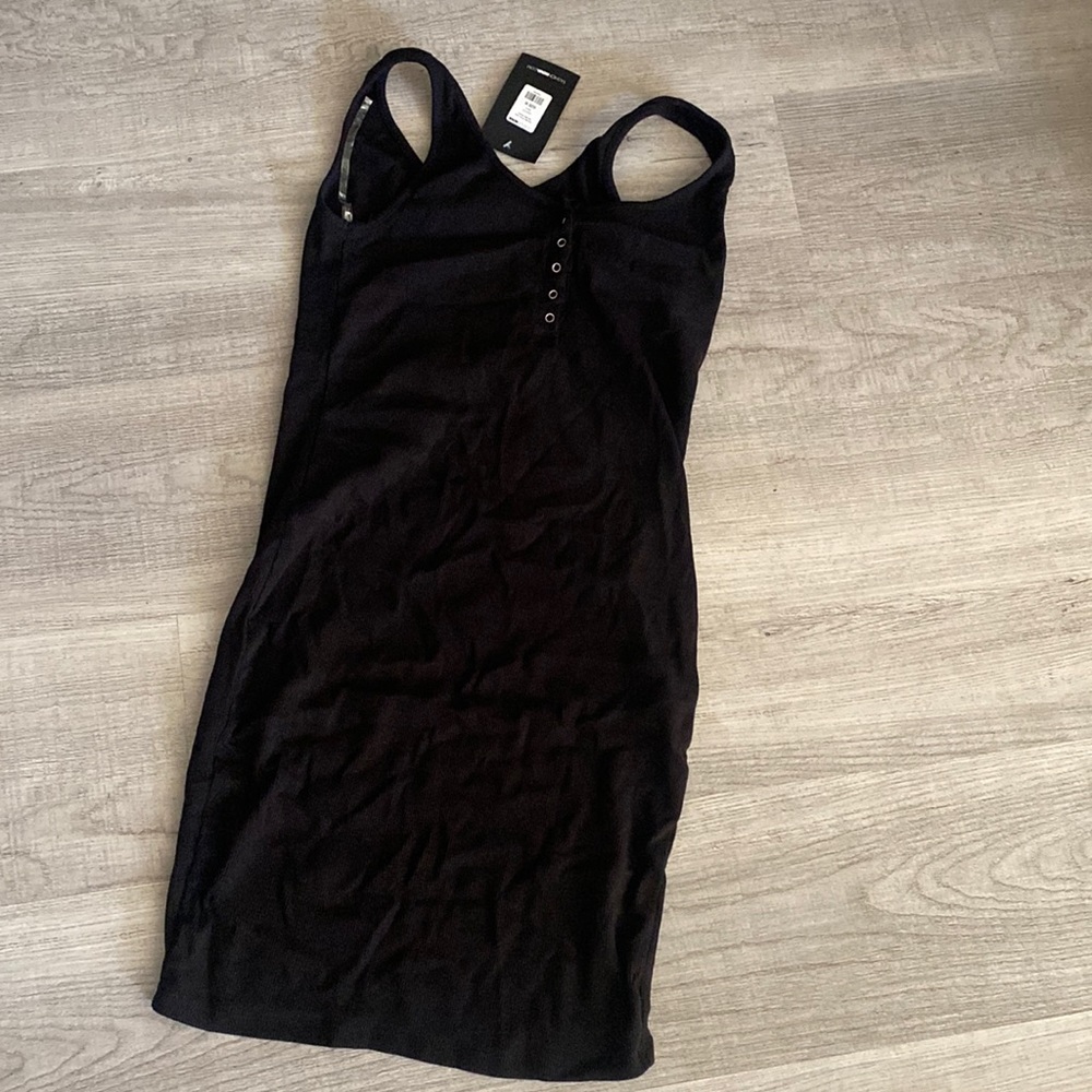 Ribbed tank dress